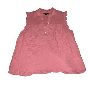Women's J. Crew Mauve Pink Sleeveless Blouse